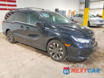 Czwarte zdjęcie samochodu z boku: 2025 HONDA ODYSSEY ELITE VIN:5FNRL6H90SB011010 - miniatura