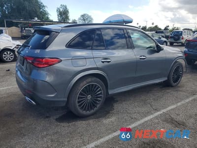 Trzecie zdjęcie samochodu z tyłu: 2023 MERCEDES-BENZ GLC 300 VIN:W1NKM4GB9PU017886 - miniatura