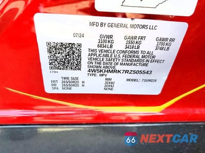 Zdjęcie 14 z 14 samochodu: 2024 ACURA ZDX A-SPEC VIN:4W5KHMRK7RZ505543 - miniatura