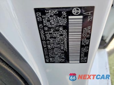 Zdjęcie 13 z 13 samochodu: 2022 TOYOTA MIRAI XLE VIN:JTDAAAAA4NA005895 - miniatura
