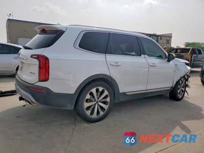 Trzecie zdjęcie samochodu z tyłu: 2021 KIA TELLURIDE EX VIN:5XYP3DHC0MG099379 - miniatura