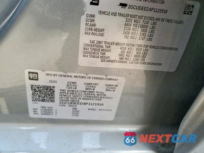 Zdjęcie 12 z 12 samochodu: 2023 CHEVROLET SILVERADO K1500 RST VIN:2GCUDEED4P1121918 - miniatura