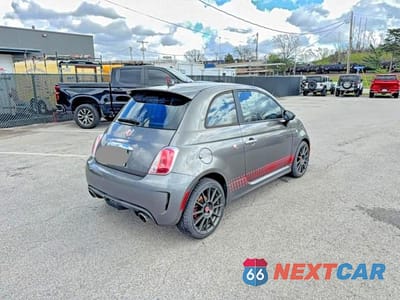 Czwarte zdjęcie samochodu z boku: 2013 FIAT 500 ABARTH VIN:3C3CFFFH1DT553409 - miniatura