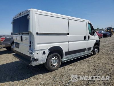 Trzecie zdjęcie samochodu z tyłu: 2025 RAM PROMASTER 2500 VIN:3C6LRVVG1SE543493 - miniatura