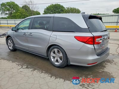 Drugie zdjęcie samochodu z przodu: 2019 HONDA ODYSSEY EXL VIN:5FNRL6H74KB127907 - miniatura