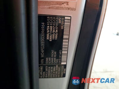 Zdjęcie 13 z 13 samochodu: 2016 MERCEDES-BENZ METRIS VIN:WD4PG2EE0G3096964 - miniatura