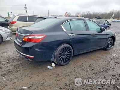 Trzecie zdjęcie samochodu z tyłu: 2017 HONDA ACCORD EX VIN:1HGCR2F79HA106490 - miniatura