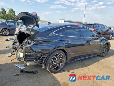 Trzecie zdjęcie samochodu z tyłu: 2022 HYUNDAI SONATA N LINE VIN:KMHL14JC2NA221428 - miniatura