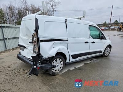 Trzecie zdjęcie samochodu z tyłu: 2021 FORD TRANSIT CONNECT XL VIN:NM0LS7E24M1491180 - miniatura