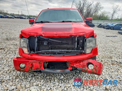 Piąte zdjęcie samochodu w środku: 2013 FORD F150 SUPERCREW VIN:1FTFW1ET1DFA40608 - miniatura