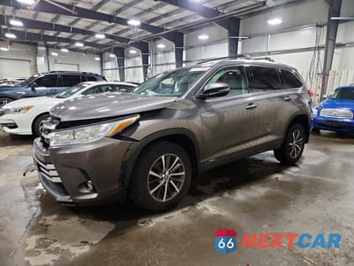 2017 TOYOTA HIGHLANDER HYBRID XLE 5TDJGRFH9HS031192 - główne zdjęcie licytacji z USA - miniatura