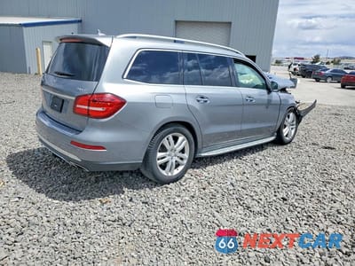 Trzecie zdjęcie samochodu z tyłu: 2017 MERCEDES-BENZ GLS 450 4MATIC VIN:4JGDF6EE2HA751979 - miniatura