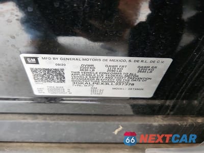 Zdjęcie 13 z 13 samochodu: 2020 GMC TERRAIN SLT VIN:3GKALPEX3LL337378 - miniatura