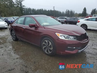 Czwarte zdjęcie samochodu z boku: 2016 HONDA ACCORD EXL VIN:1HGCR2F80GA151163 - miniatura