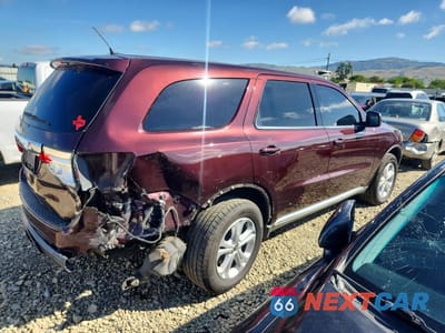 Trzecie zdjęcie samochodu z tyłu: 2012 DODGE DURANGO SXT VIN:1C4RDJAG0CC153686 - miniatura