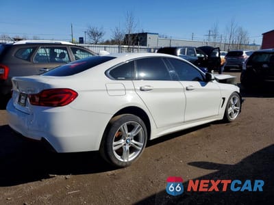 Trzecie zdjęcie samochodu z tyłu: 2019 BMW 430XI GRAN COUPE VIN:WBA4J3C52KBL07794 - miniatura