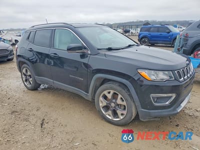 Czwarte zdjęcie samochodu z boku: 2020 JEEP COMPASS LIMITED VIN:3C4NJCCB4LT198638 - miniatura