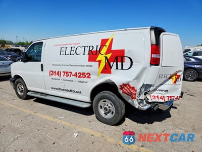 Drugie zdjęcie samochodu z przodu: 2023 GMC SAVANA G2500 VIN:1GTW7AFP2P1201855 - miniatura