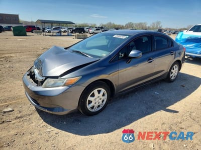 2012 HONDA CIVIC LX 19XFB2F55CE061116 - główne zdjęcie licytacji z USA - miniatura