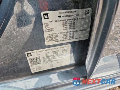 Zdjęcie 12 z 12 samochodu: 2021 GMC SIERRA K1500 SLT VIN:3GTU9DED9MG173205 - miniatura