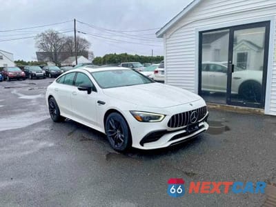 Czwarte zdjęcie samochodu z boku: 2020 MERCEDES-BENZ AMG GT 53 VIN:WDD7X6BB3LA015334 - miniatura