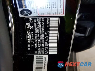 Zdjęcie 12 z 12 samochodu: 2018 MERCEDES-BENZ E 300 VIN:WDDZF4JB5JA404233 - miniatura