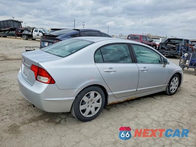 Trzecie zdjęcie samochodu z tyłu: 2009 HONDA CIVIC LX VIN:1HGFA16579L022915 - miniatura