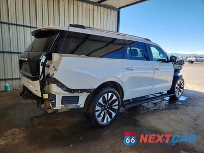 Trzecie zdjęcie samochodu z tyłu: 2025 FORD EXPEDITION MAX PLATINUM VIN:1FMJK1M81SEA36480 - miniatura
