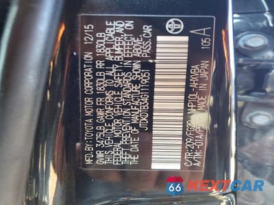 Zdjęcie 13 z 13 samochodu: 2016 TOYOTA PRIUS C TWO VIN:JTDKDTB34G1119051 - miniatura