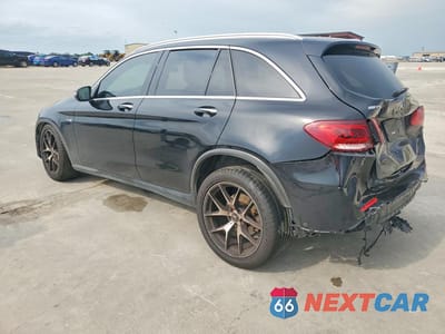 Drugie zdjęcie samochodu z przodu: 2022 MERCEDES-BENZ GLC 43 4MATIC AMG VIN:W1N0G6EB1NG031158 - miniatura