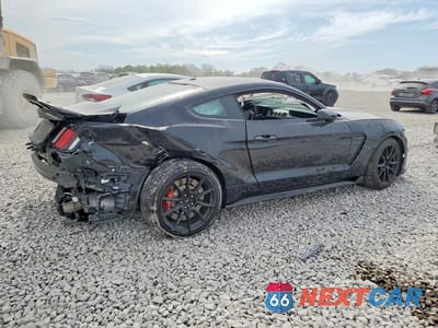 Trzecie zdjęcie samochodu z tyłu: 2019 FORD MUSTANG SHELBY GT350 VIN:1FA6P8JZ3K5552718 - miniatura