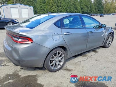 Trzecie zdjęcie samochodu z tyłu: 2013 DODGE DART SXT VIN:1C3CDFBAXDD339393 - miniatura