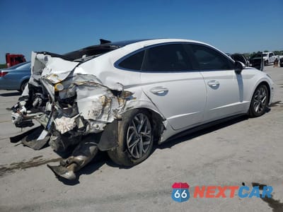 Trzecie zdjęcie samochodu z tyłu: 2022 HYUNDAI SONATA SEL VIN:KMHL14JA6NA231961 - miniatura