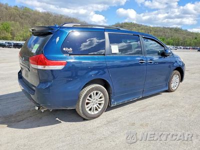 Trzecie zdjęcie samochodu z tyłu: 2012 TOYOTA SIENNA XLE 8-PASSENGER VIN:5TDYK3DC8CS219289 - miniatura