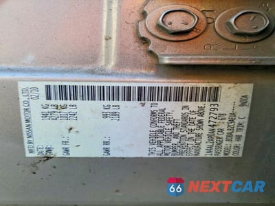 Zdjęcie 12 z 12 samochodu: 2010 NISSAN ALTIMA VIN:1N4AL2AP0AN472793 - miniatura