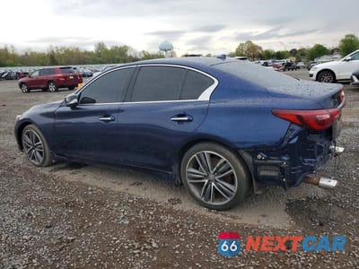 Drugie zdjęcie samochodu z przodu: 2021 INFINITI Q50 SIGNATURE EDITION VIN:JN1EV7CP7MM706120 - miniatura