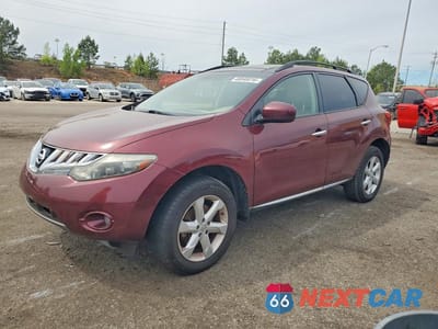 2010 NISSAN MURANO S JN8AZ1MU5AW019207 - główne zdjęcie licytacji z USA - miniatura