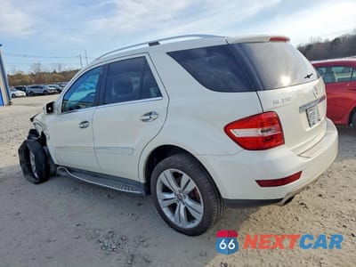 Drugie zdjęcie samochodu z przodu: 2011 MERCEDES-BENZ ML 350 4MATIC VIN:4JGBB8GB8BA642905 - miniatura