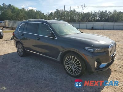 Czwarte zdjęcie samochodu z boku: 2019 BMW X7 XDRIVE40I VIN:5UXCW2C50KLB43791 - miniatura