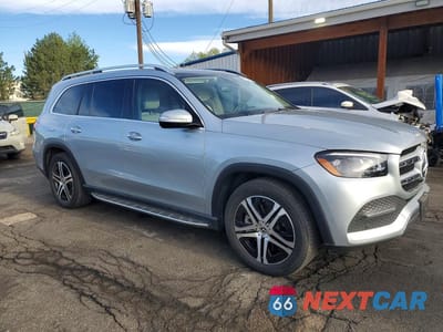 Czwarte zdjęcie samochodu z boku: 2022 MERCEDES-BENZ GLS 450 4MATIC VIN:4JGFF5KE3NA637363 - miniatura
