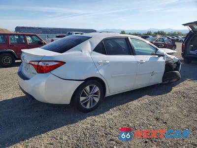 Trzecie zdjęcie samochodu z tyłu: 2015 TOYOTA COROLLA LE ECO PLUS VIN:5YFBPRHE8FP293945 - miniatura