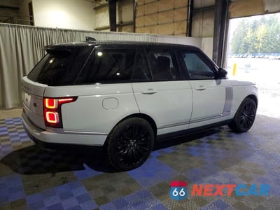 Trzecie zdjęcie samochodu z tyłu: 2020 LAND ROVER RANGE ROVER HSE VIN:SALGS2RU4LA587255 - miniatura
