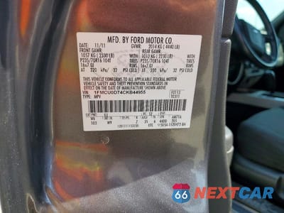 Zdjęcie 13 z 13 samochodu: 2012 FORD ESCAPE XLT VIN:1FMCU0D74CKB44955 - miniatura