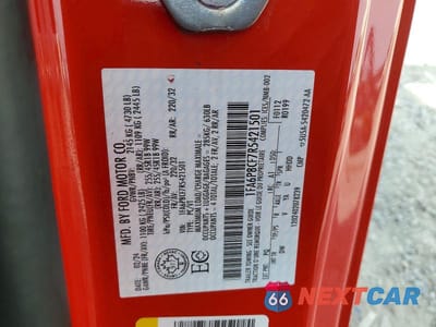 Zdjęcie 12 z 12 samochodu: 2024 FORD MUSTANG GT VIN:1FA6P8CF7R5421501 - miniatura