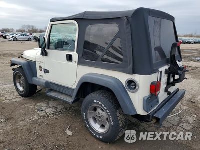 Drugie zdjęcie samochodu z przodu: 2001 JEEP WRANGLER / TJ SAHARA VIN:1J4FA59S51P363874 - miniatura
