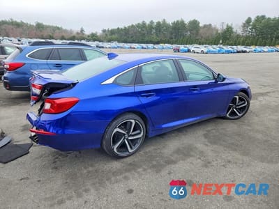 Trzecie zdjęcie samochodu z tyłu: 2020 HONDA ACCORD SPORT VIN:1HGCV2F3XLA026522 - miniatura