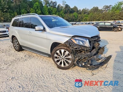 Czwarte zdjęcie samochodu z boku: 2018 MERCEDES-BENZ GLS 450 4MATIC VIN:4JGDF6EE7JB182174 - miniatura