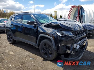 Czwarte zdjęcie samochodu z boku: 2021 JEEP COMPASS LATITUDE VIN:3C4NJDBB9MT509439 - miniatura