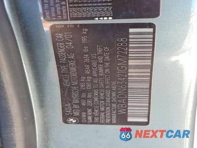 Zdjęcie 12 z 12 samochodu: 2001 BMW 540 I AUTOMATIC VIN:WBADN63421GM72288 - miniatura