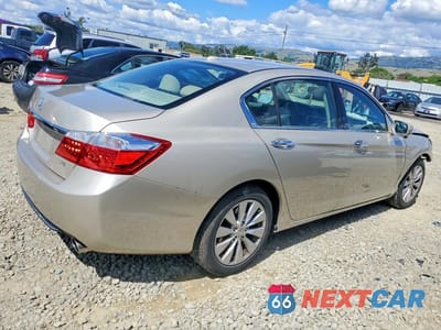 Trzecie zdjęcie samochodu z tyłu: 2014 HONDA ACCORD EXL VIN:1HGCR3F83EA025611 - miniatura